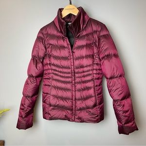 The North Face 550 Puff Coat • Plum